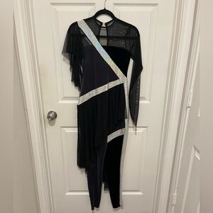 A Wish Come True Dancing Dress Black And Grey Size MA